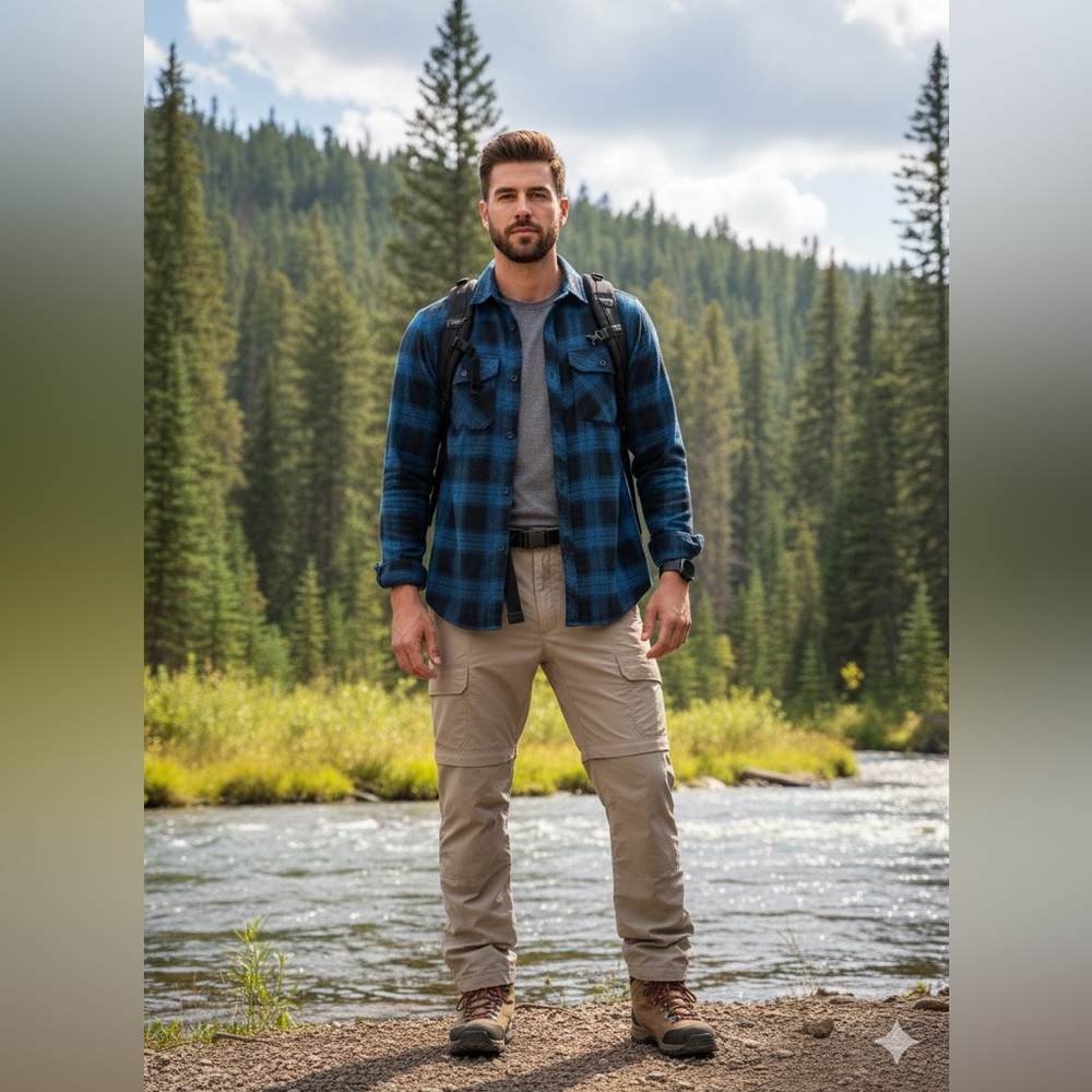 The North Face Men's Convertible Cargo Pants L - Picture 2 of 9